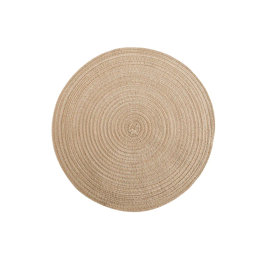 Round Woven Placemats in Vibrant Colours for Stylish Dining - Image 6