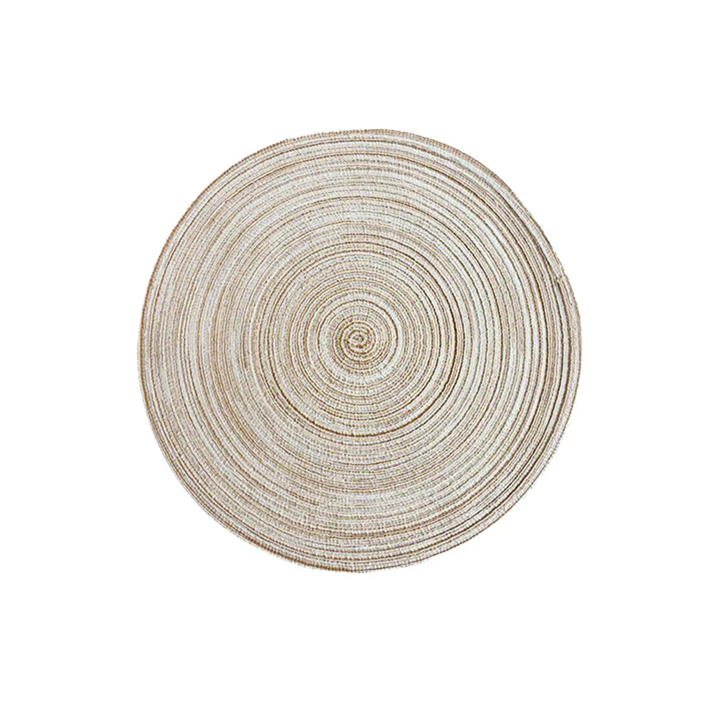 Round Woven Placemats in Vibrant Colours for Stylish Dining - Image 7